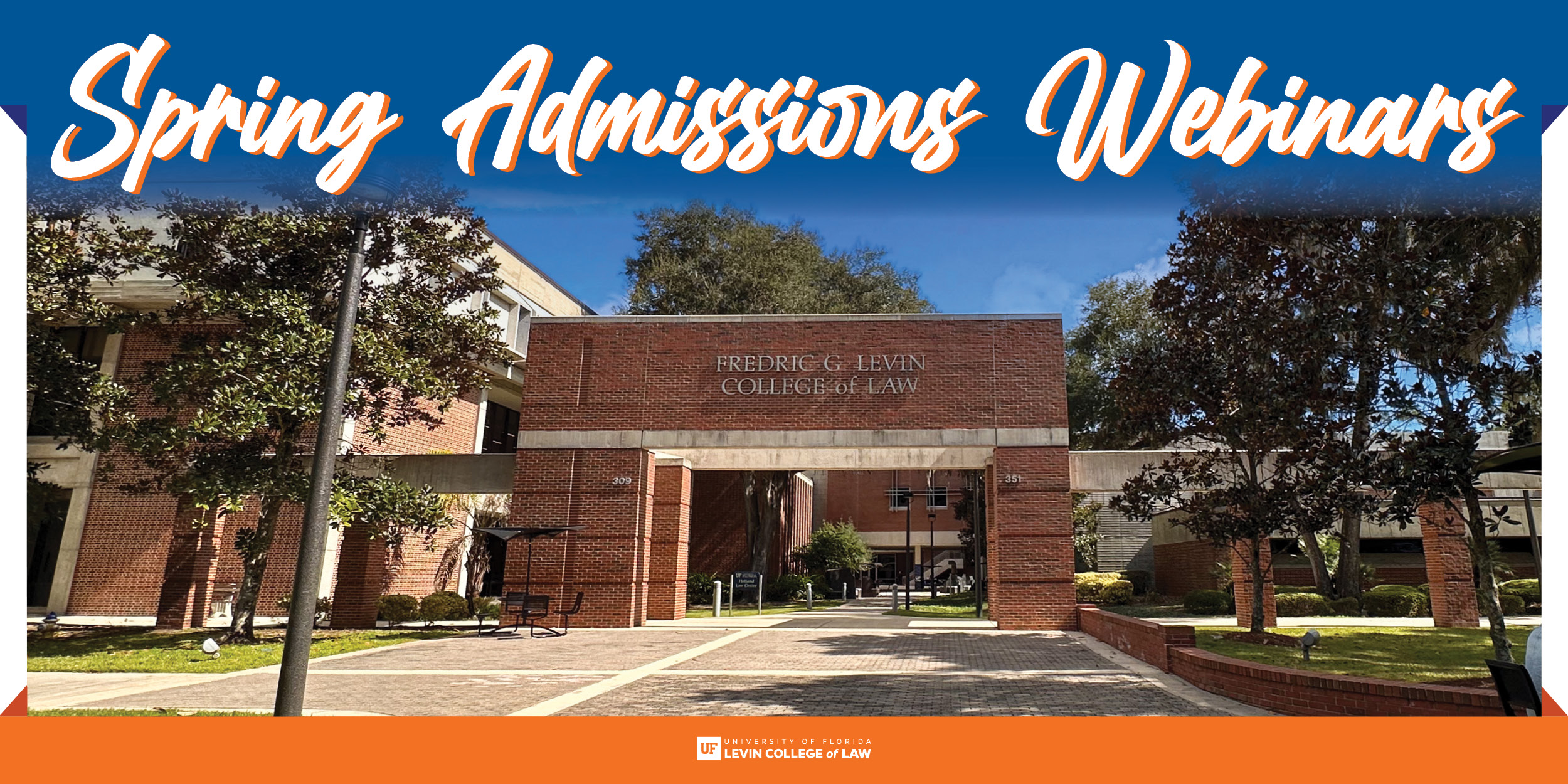 Spring Admissions Webinars