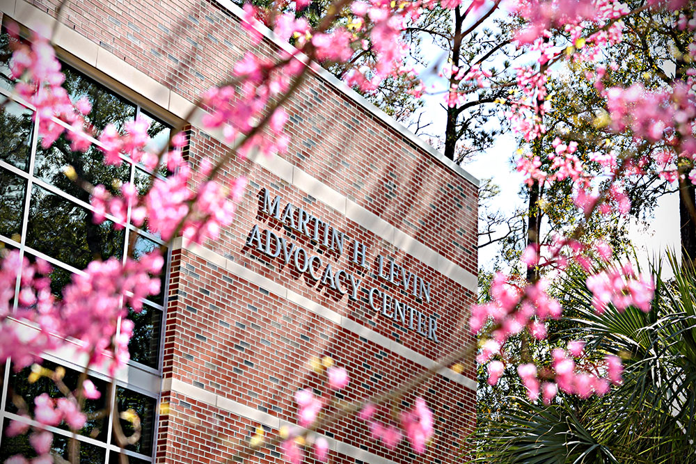 Martin H. Levin Advocacy Center exterior sign