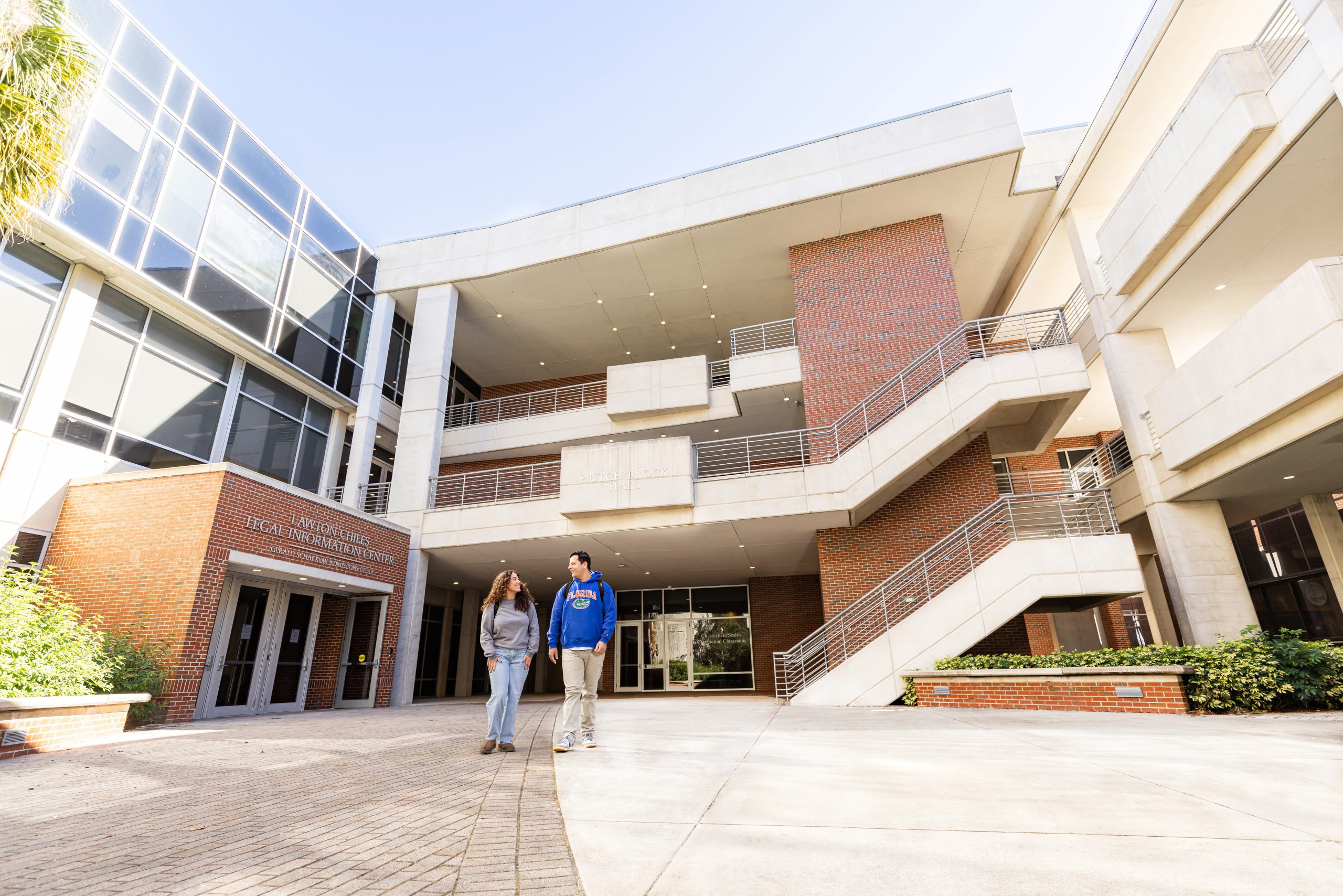UF Law Courtyard