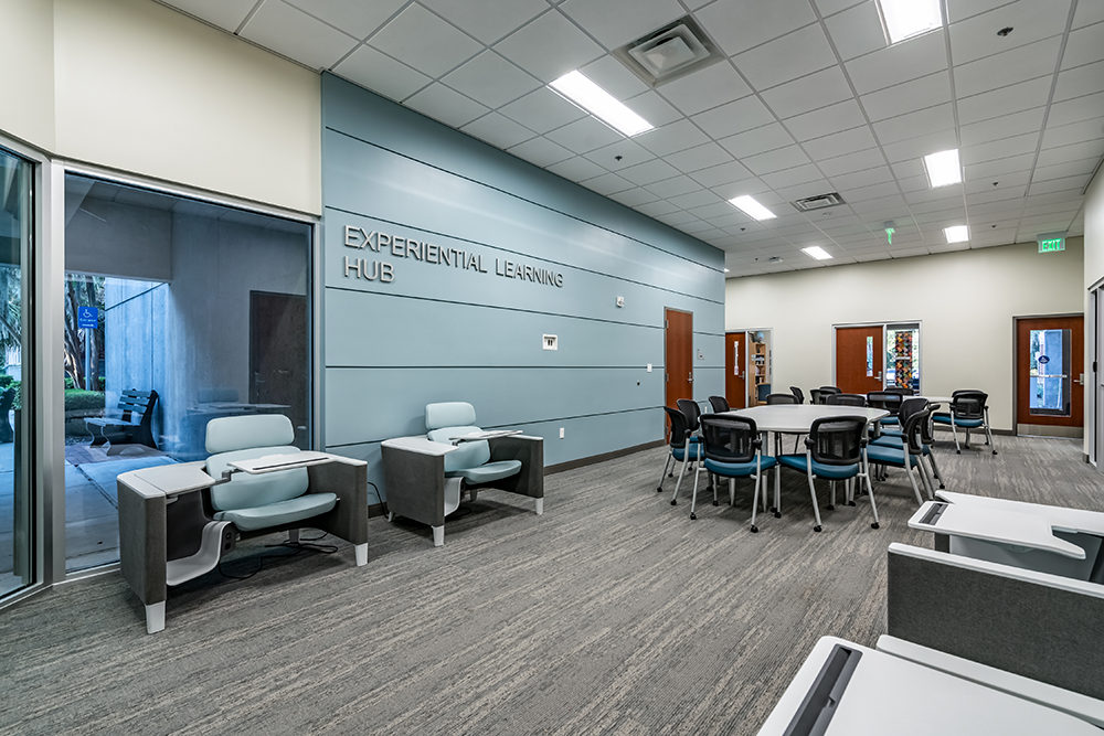 Experiential Learning Hub common space