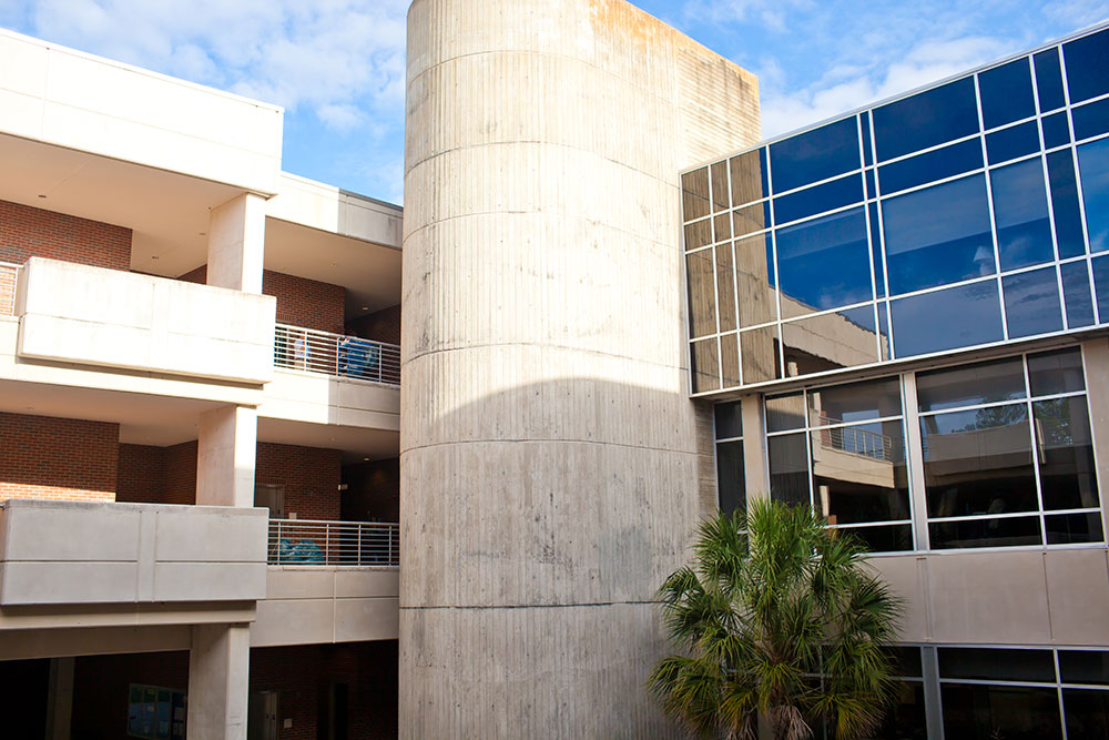 Holland Hall exterior