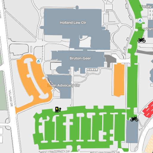UF Law Parking Map