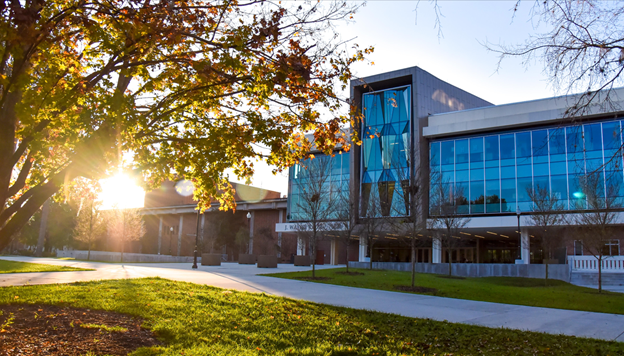 The University of Florida’s student union, Reitz Union, exterior