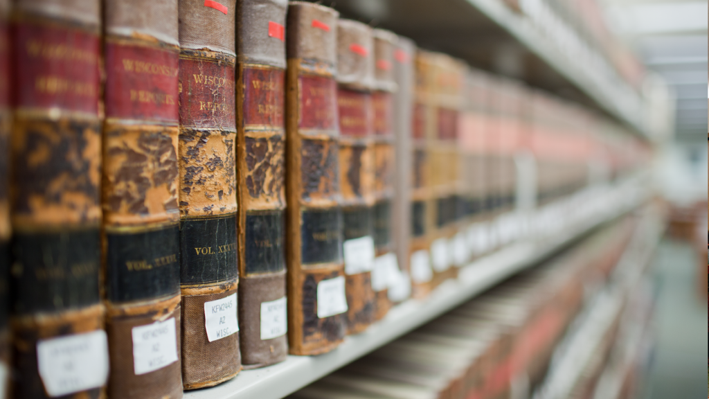 Rare historical books at UF Law