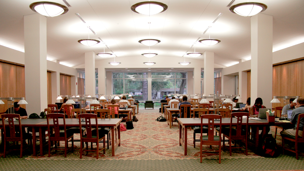 UF Law Reading Room Background