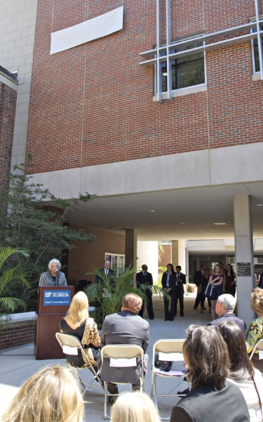 Stephen N. Zack Hall Unveiling at UF Law