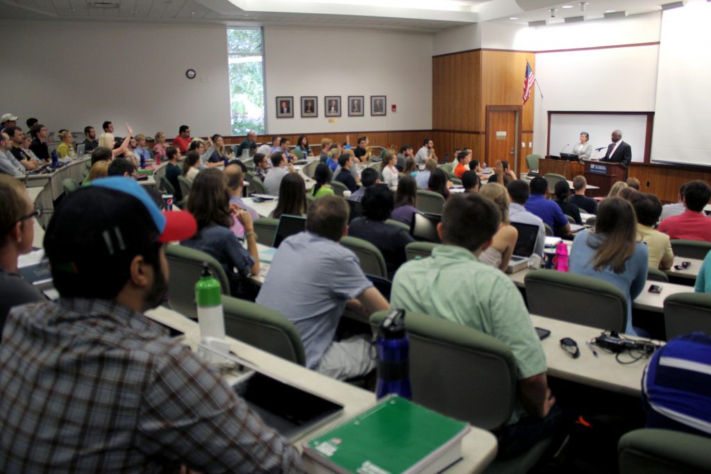 Supreme Court Justice Clarence Thomas Visits UF Law