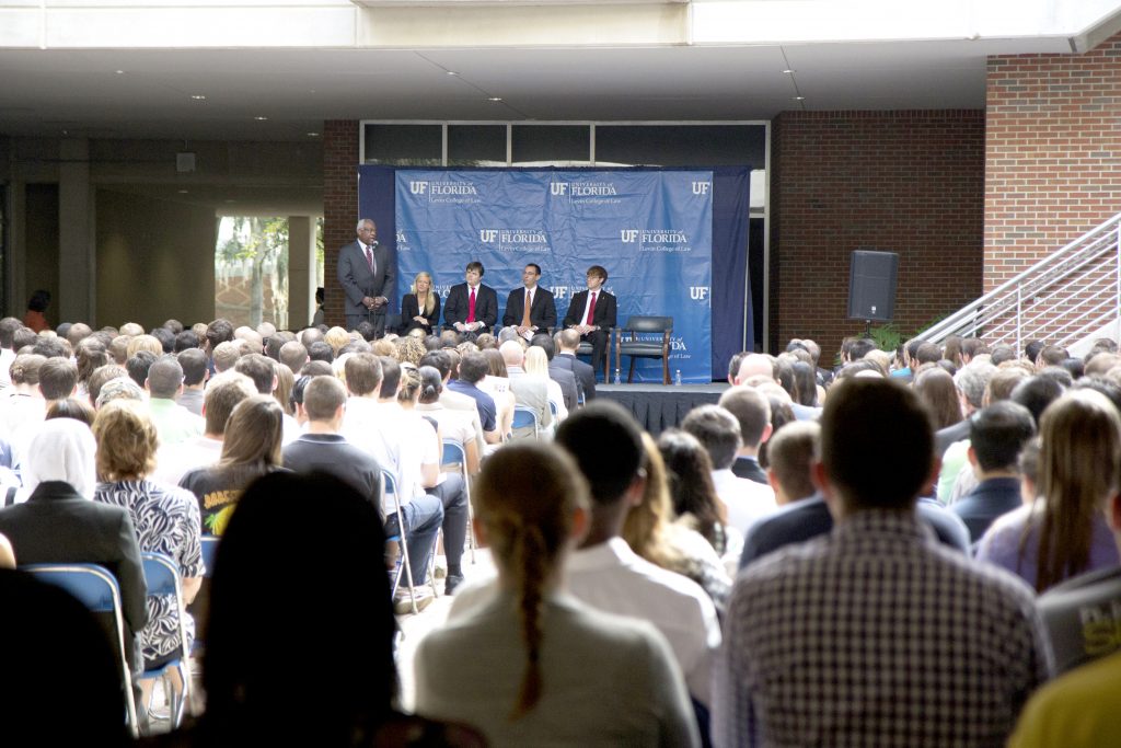 Supreme Court Justice Clarence Thomas Visits UF Law