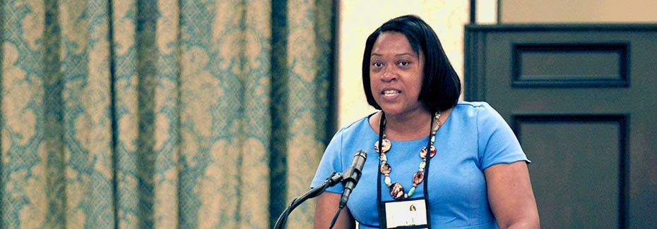 Rachel Inman speaks at The Florida Bar Equal Opportunities Law Section Annual Luncheon in Boca Raton