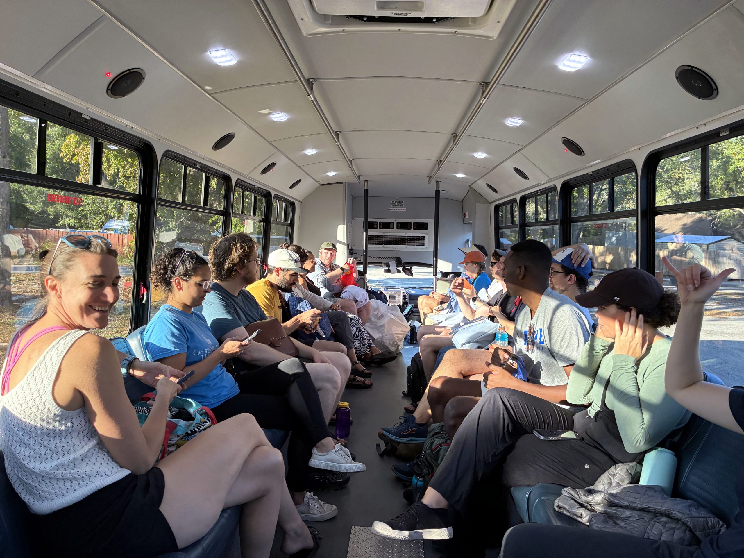 Photo from UF Law's Early Environmental Law Scholars Conference field trip to Ichetucknee Springs