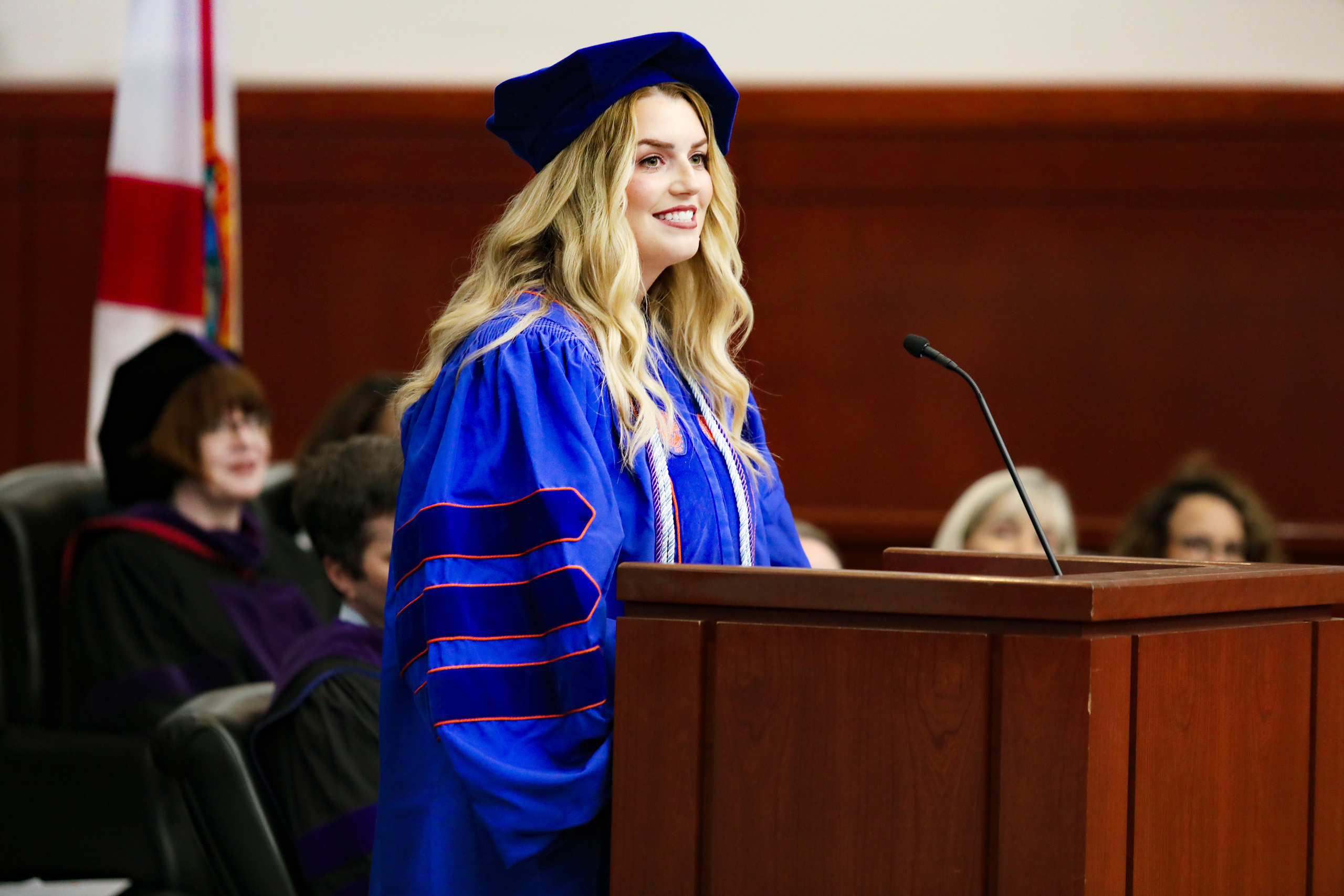 Image from the Class of 2025 Fall Commencement Ceremony on Thursday, December 18, 2025 at the Levin College of Law at the University of Florida in Gainesville, FL.