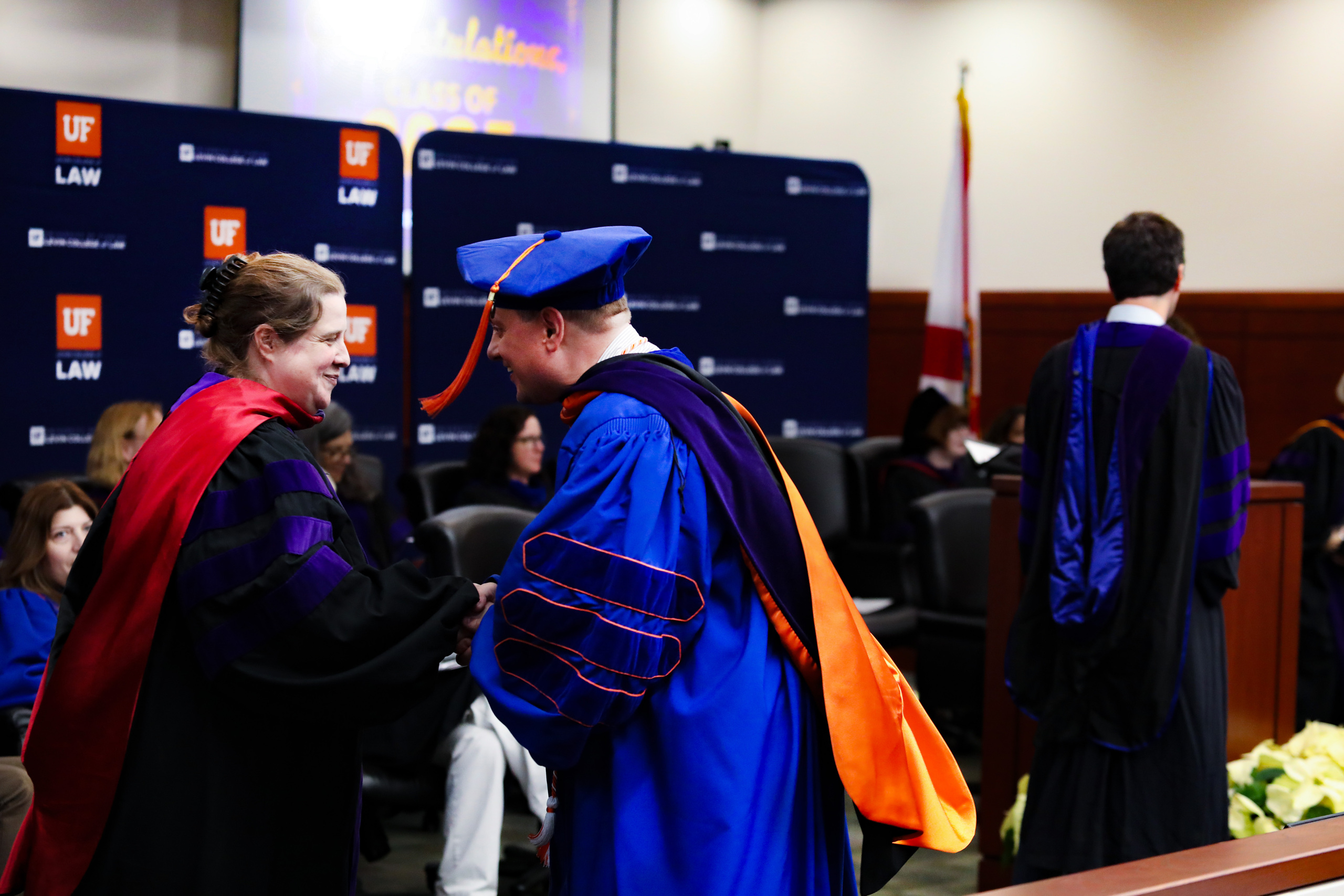 Image from the Class of 2025 Fall Commencement Ceremony on Thursday, December 18, 2025 at the Levin College of Law at the University of Florida in Gainesville, FL.