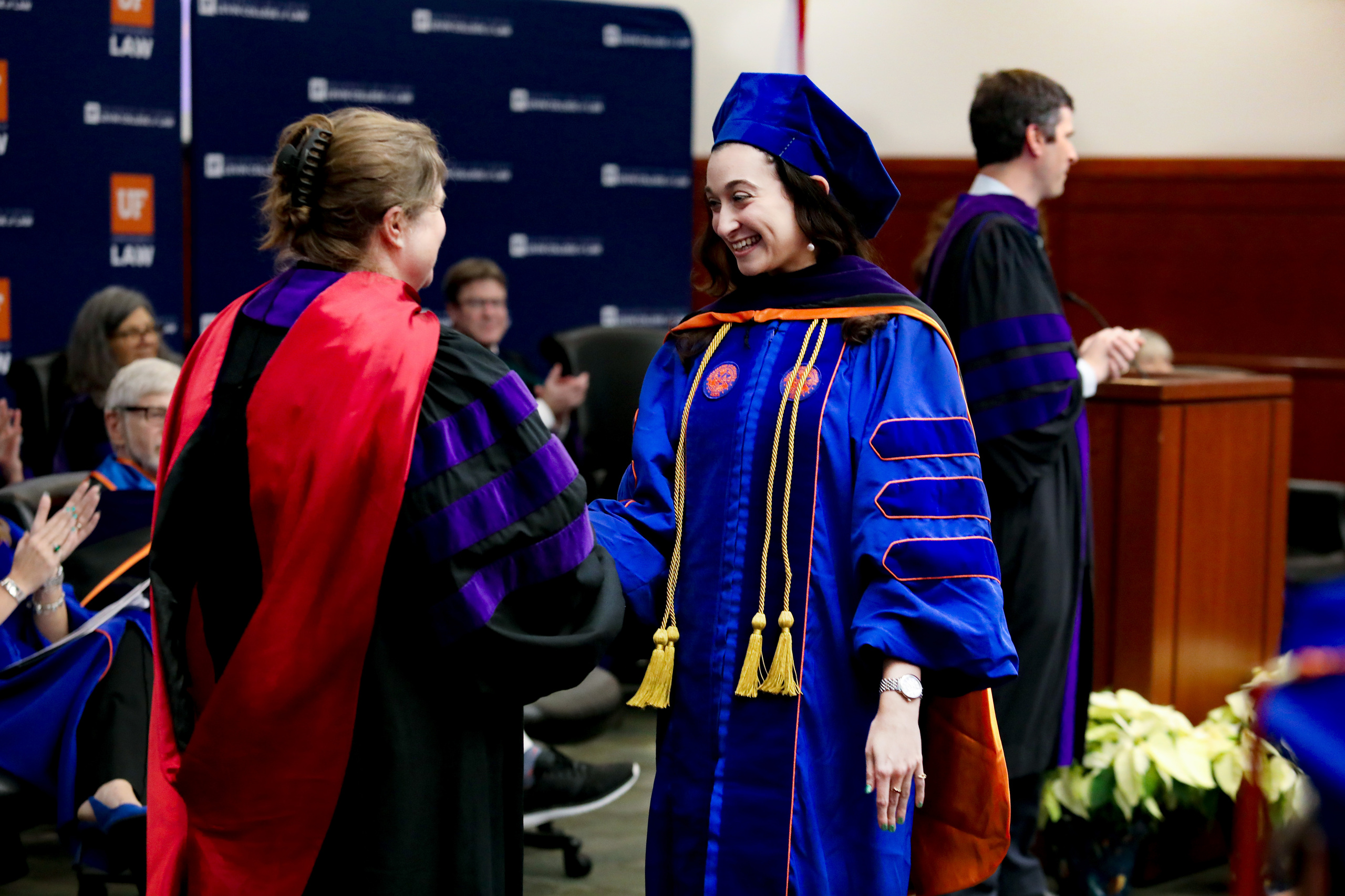Image from the Class of 2025 Fall Commencement Ceremony on Thursday, December 18, 2025 at the Levin College of Law at the University of Florida in Gainesville, FL.
