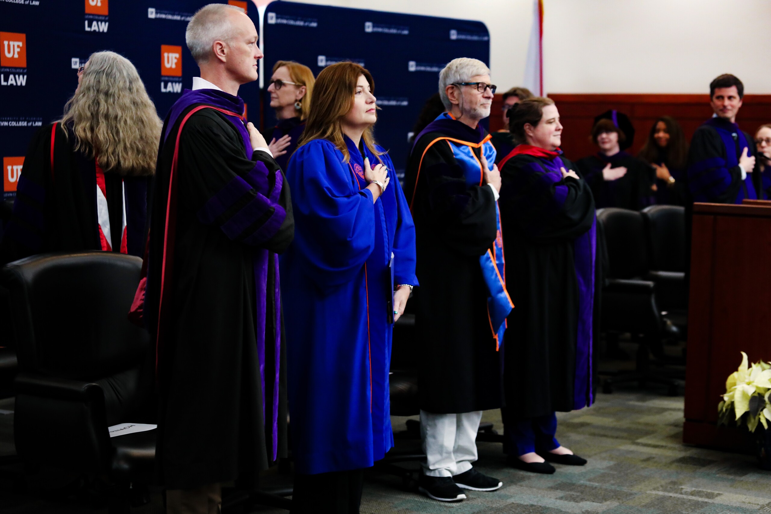 Image from the Class of 2025 Fall Commencement Ceremony on Thursday, December 18, 2025 at the Levin College of Law at the University of Florida in Gainesville, FL.