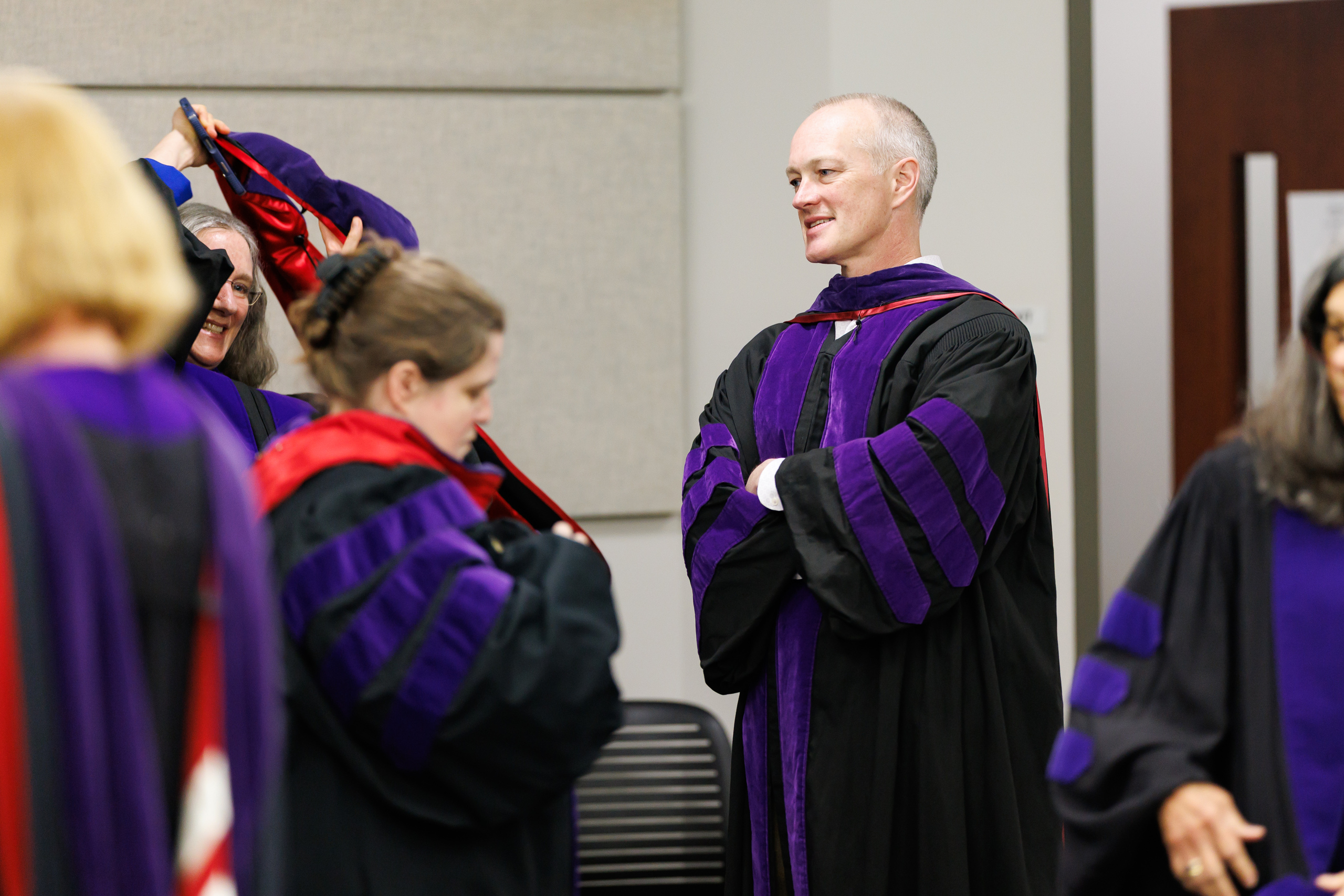 Image from the Class of 2025 Fall Commencement Ceremony on Thursday, December 18, 2025 at the Levin College of Law at the University of Florida in Gainesville, FL. Photo by Matt Pendleton Photography for UF College of Law.