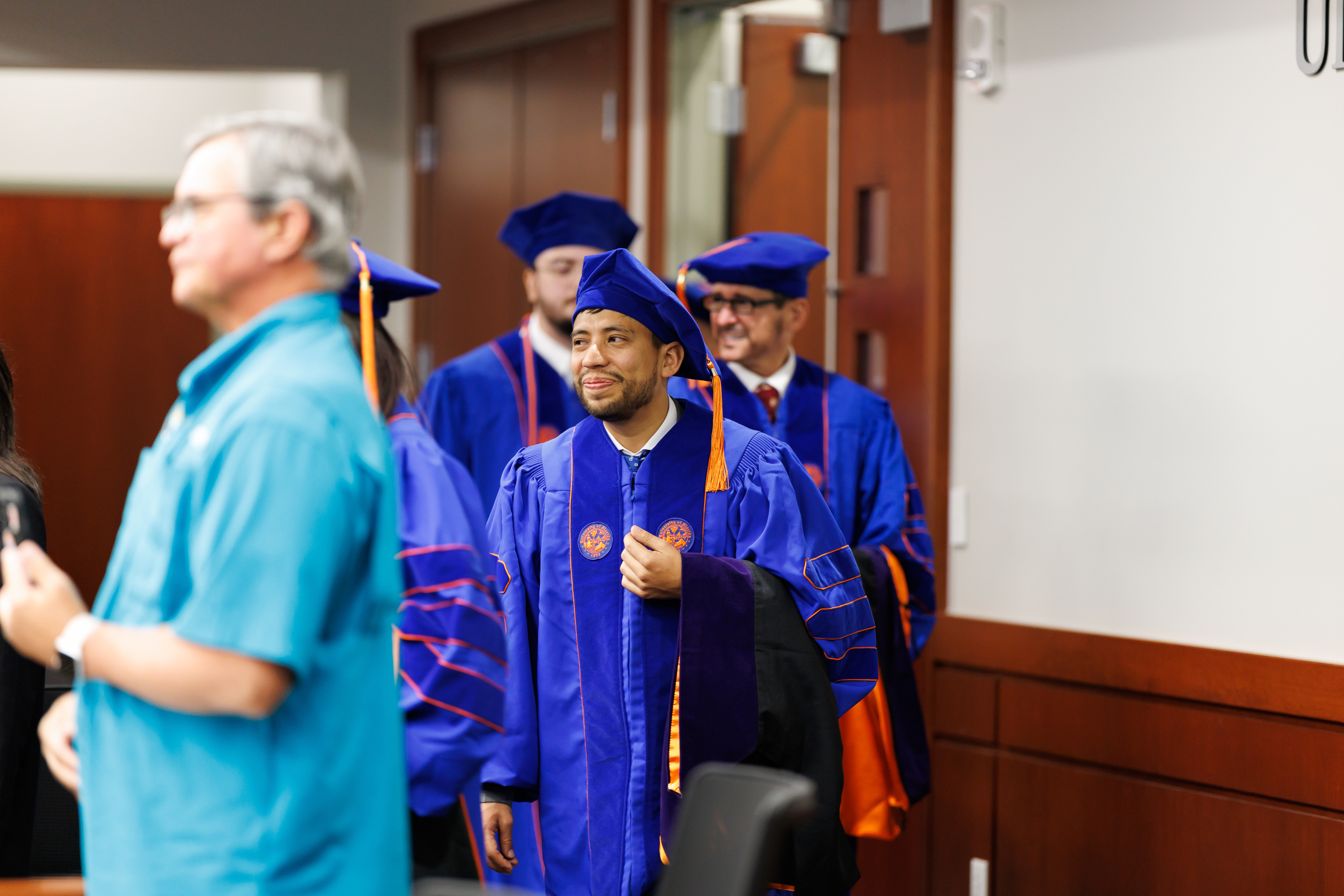 Image from the Class of 2025 Fall Commencement Ceremony on Thursday, December 18, 2025 at the Levin College of Law at the University of Florida in Gainesville, FL. Photo by Matt Pendleton Photography for UF College of Law.