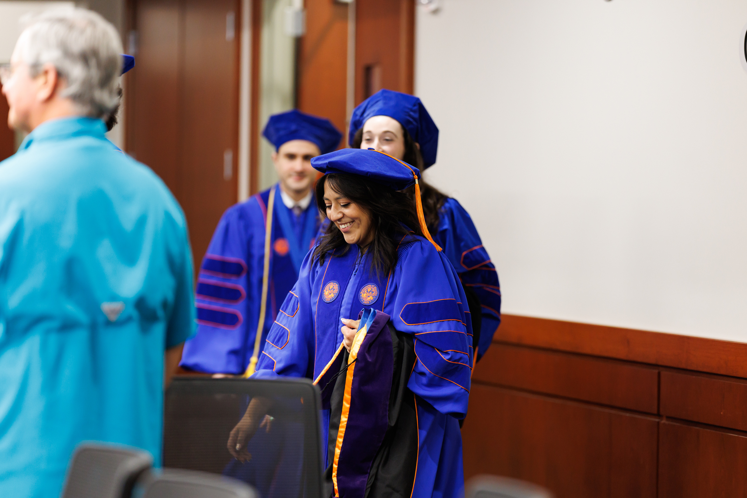 Image from the Class of 2025 Fall Commencement Ceremony on Thursday, December 18, 2025 at the Levin College of Law at the University of Florida in Gainesville, FL. Photo by Matt Pendleton Photography for UF College of Law.
