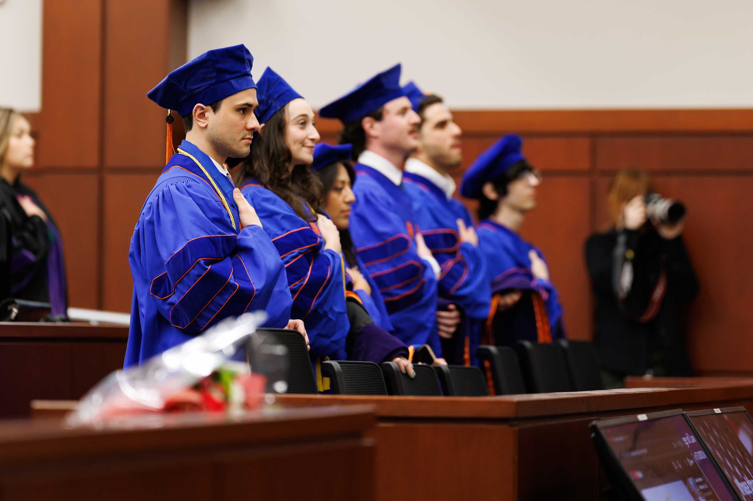 Image from the Class of 2025 Fall Commencement Ceremony on Thursday, December 18, 2025 at the Levin College of Law at the University of Florida in Gainesville, FL. Photo by Matt Pendleton Photography for UF College of Law.