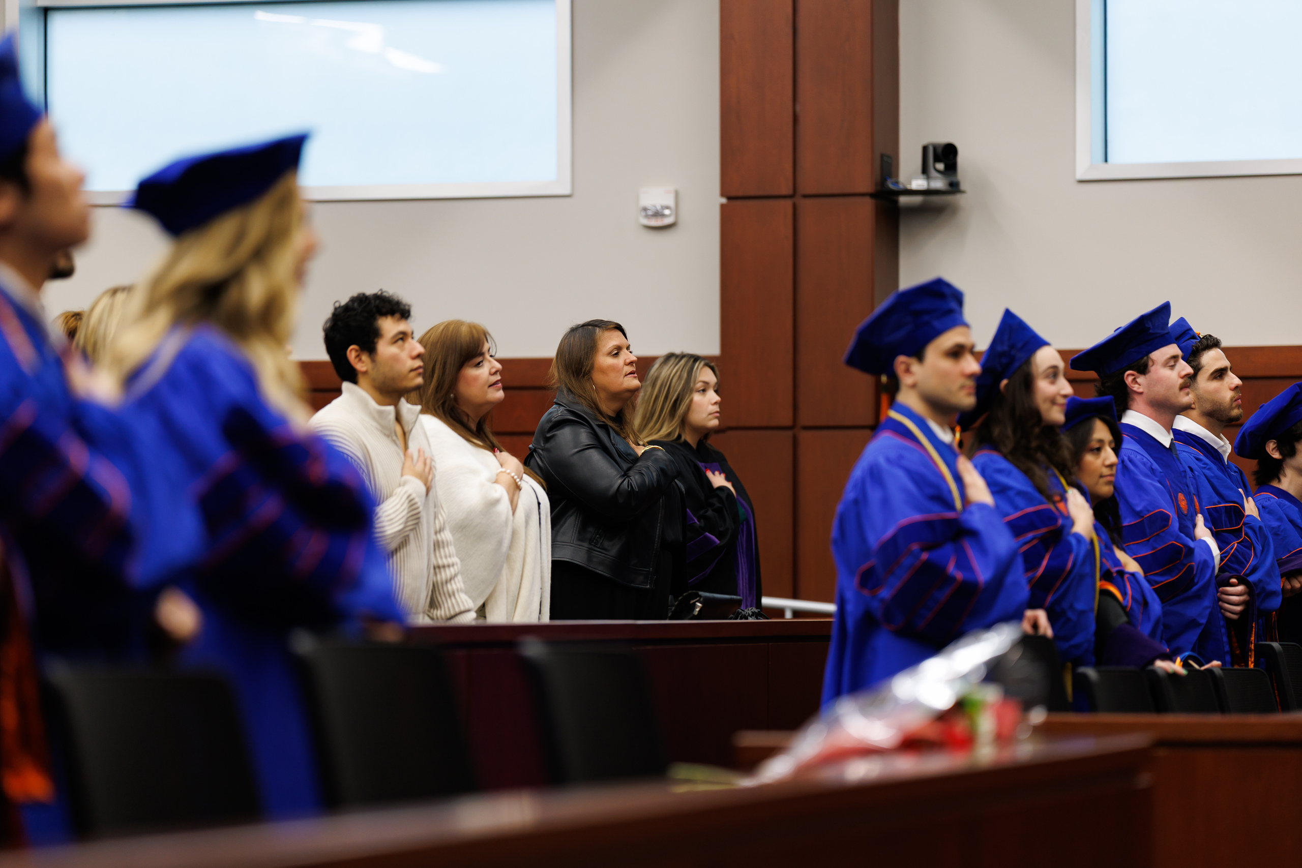 Image from the Class of 2025 Fall Commencement Ceremony on Thursday, December 18, 2025 at the Levin College of Law at the University of Florida in Gainesville, FL. Photo by Matt Pendleton Photography for UF College of Law.