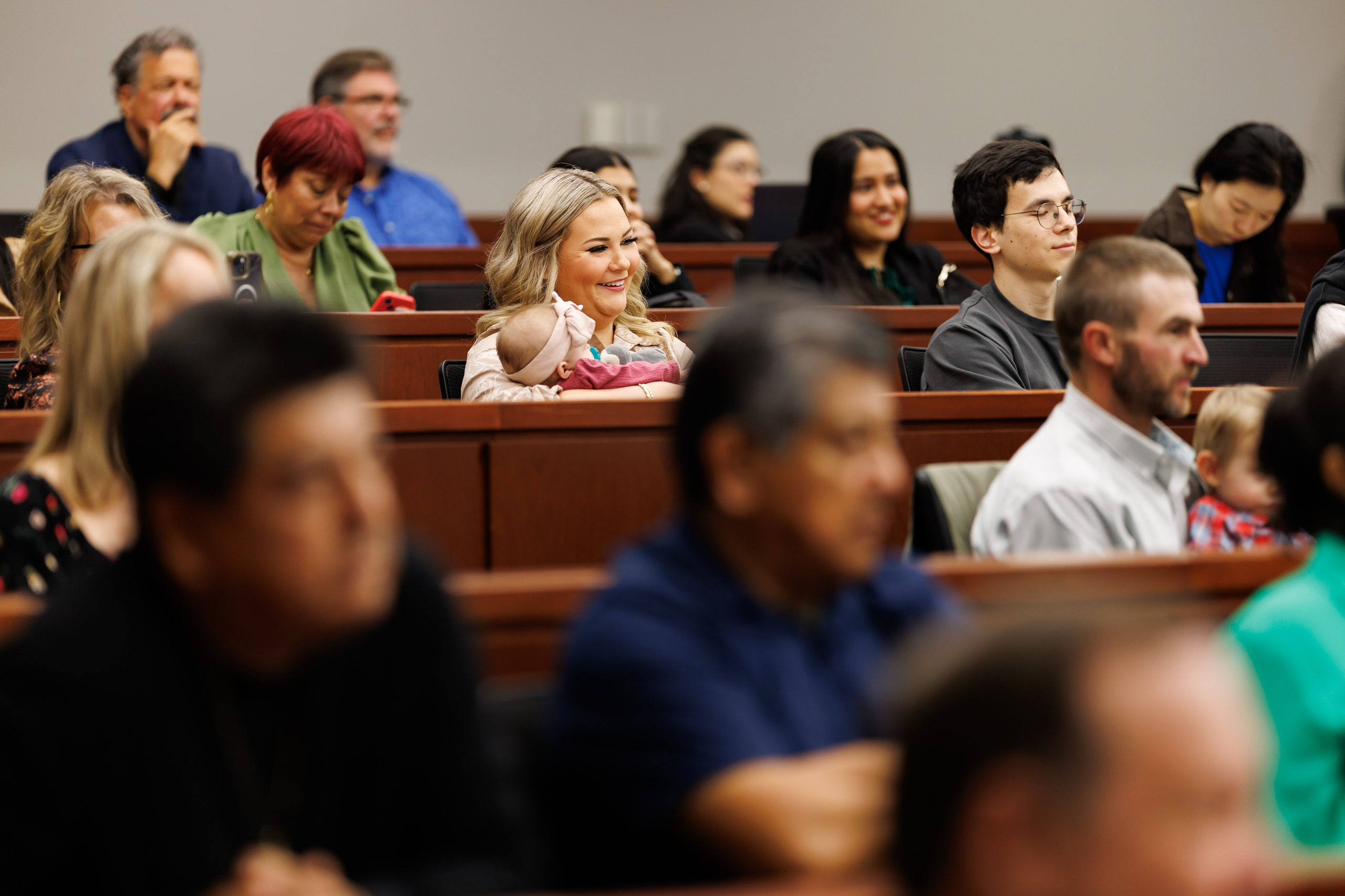 Image from the Class of 2025 Fall Commencement Ceremony on Thursday, December 18, 2025 at the Levin College of Law at the University of Florida in Gainesville, FL. Photo by Matt Pendleton Photography for UF College of Law.
