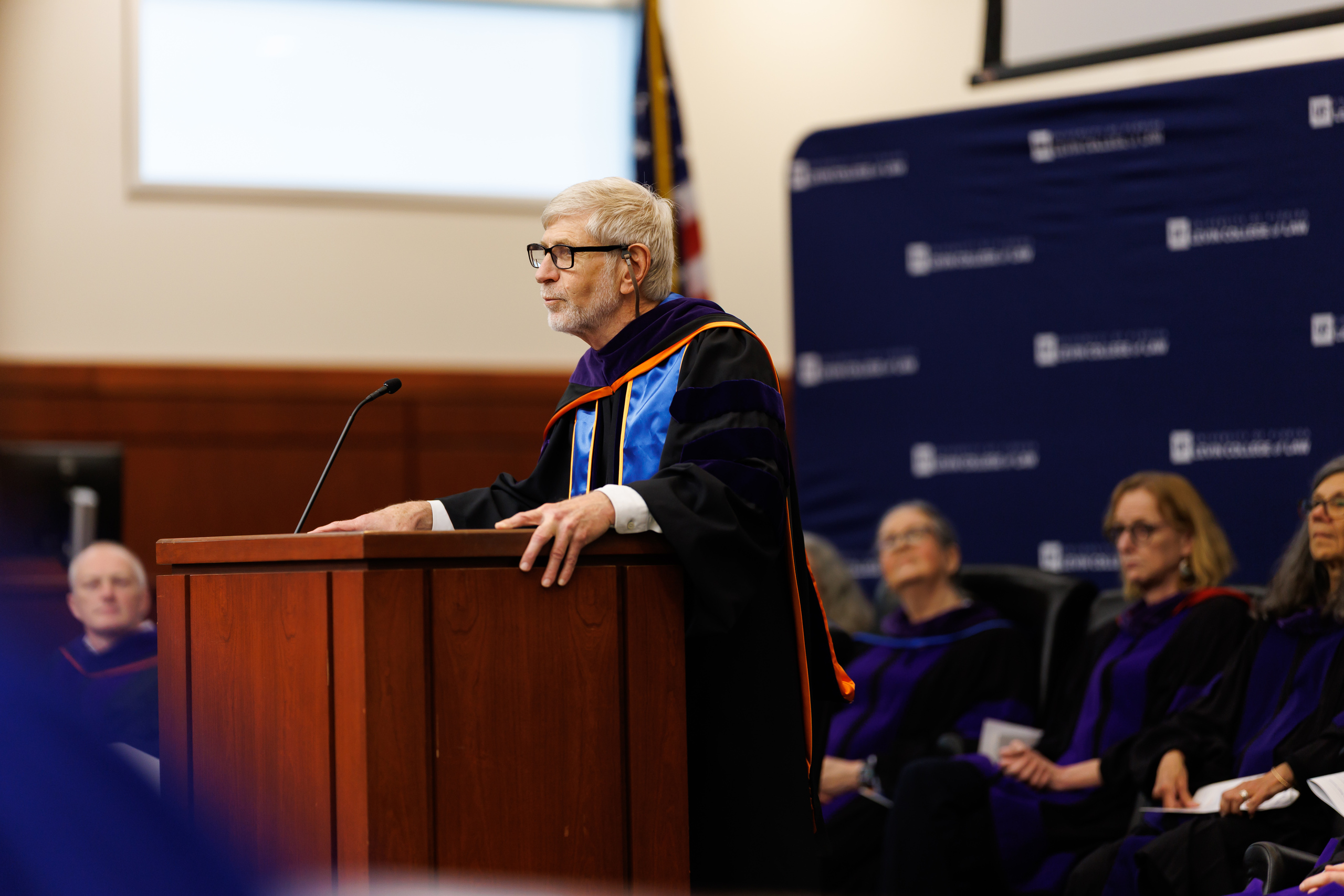 Image from the Class of 2025 Fall Commencement Ceremony on Thursday, December 18, 2025 at the Levin College of Law at the University of Florida in Gainesville, FL. Photo by Matt Pendleton Photography for UF College of Law.