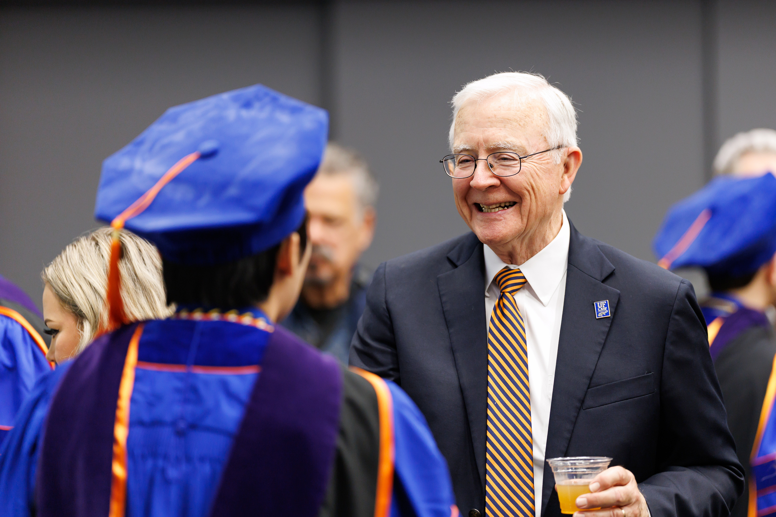 Image from the Class of 2025 Fall Commencement Ceremony on Thursday, December 18, 2025 at the Levin College of Law at the University of Florida in Gainesville, FL. Photo by Matt Pendleton Photography for UF College of Law.