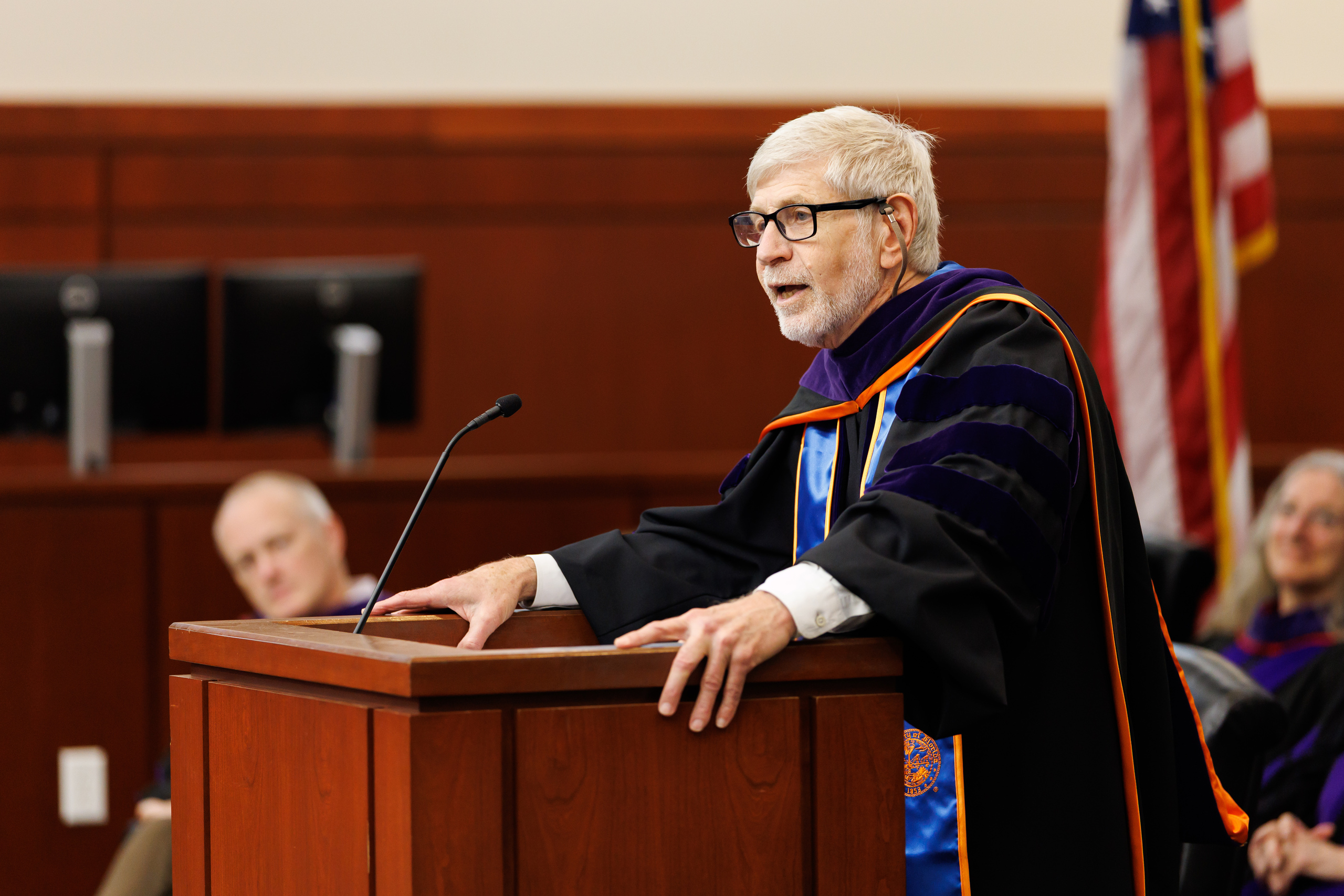 Image from the Class of 2025 Fall Commencement Ceremony on Thursday, December 18, 2025 at the Levin College of Law at the University of Florida in Gainesville, FL. Photo by Matt Pendleton Photography for UF College of Law.