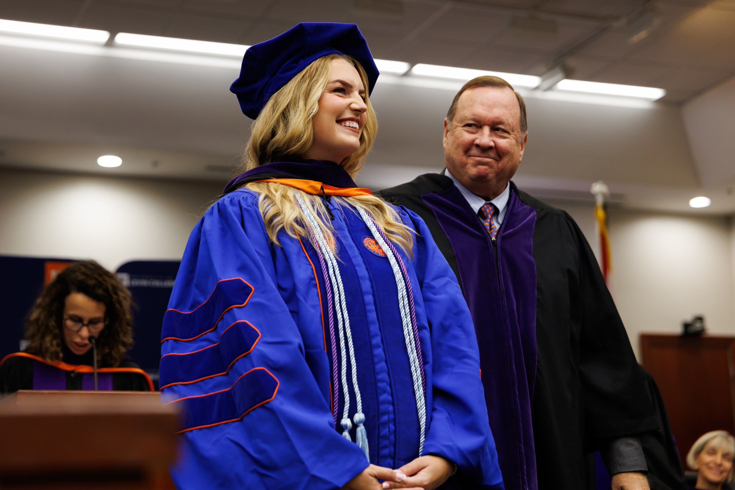 Image from the Class of 2025 Fall Commencement Ceremony on Thursday, December 18, 2025 at the Levin College of Law at the University of Florida in Gainesville, FL. Photo by Matt Pendleton Photography for UF College of Law.