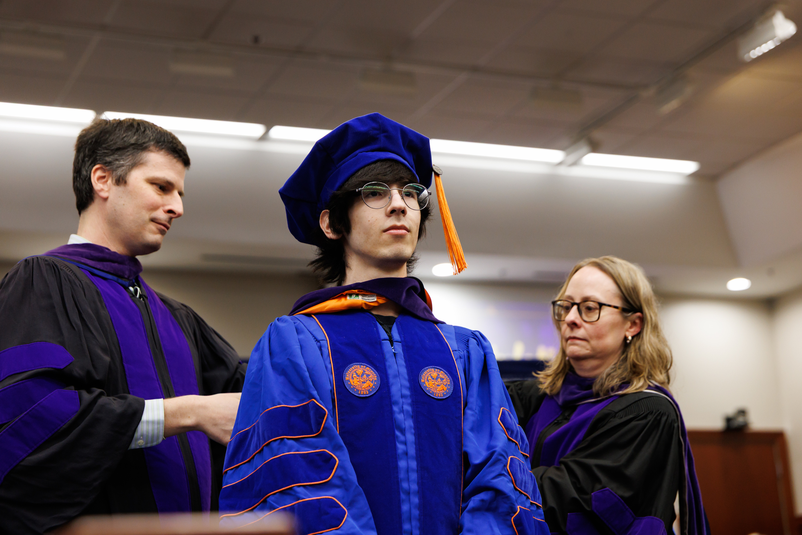 Image from the Class of 2025 Fall Commencement Ceremony on Thursday, December 18, 2025 at the Levin College of Law at the University of Florida in Gainesville, FL. Photo by Matt Pendleton Photography for UF College of Law.
