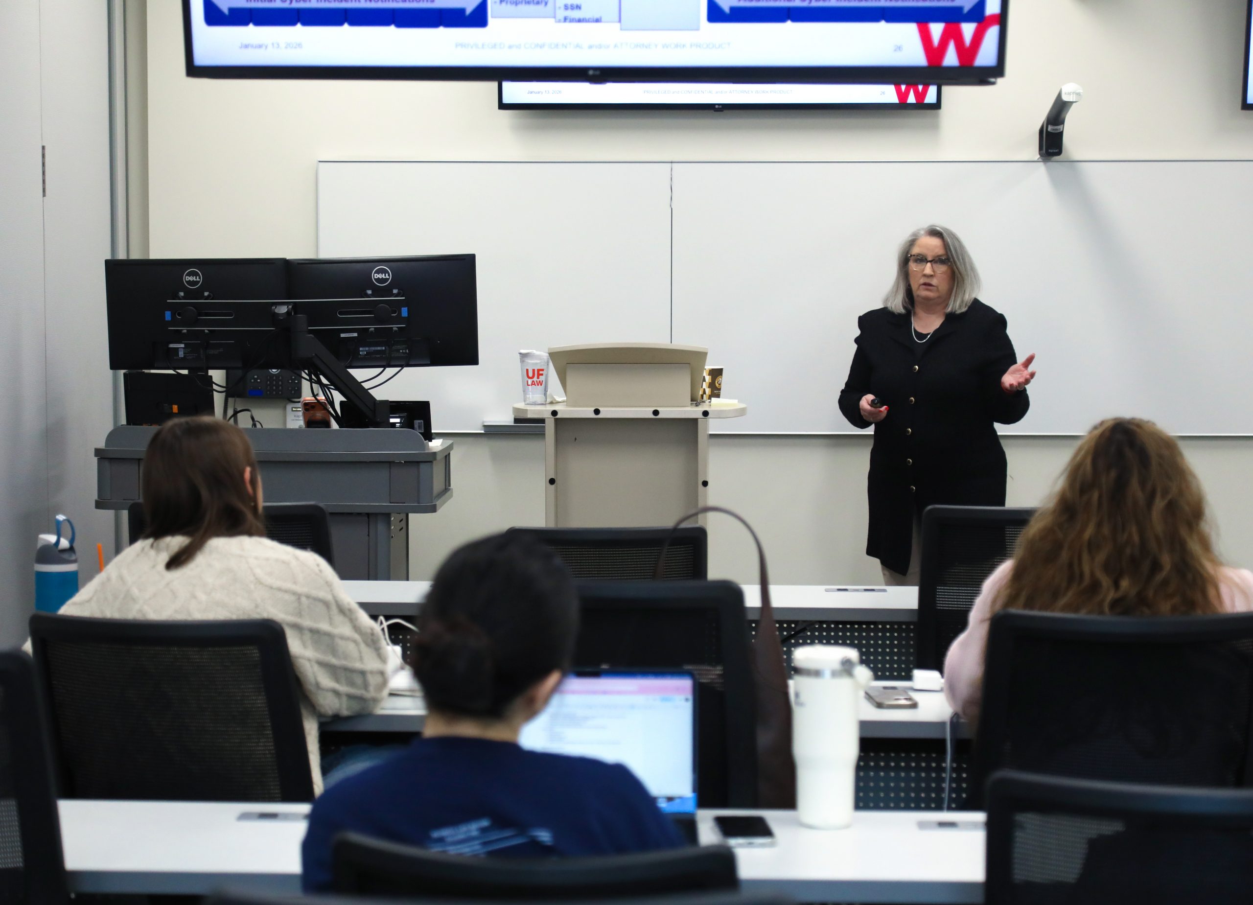 Jaqueline Brown teaches at UF Law's 2026 Compressed Course Week