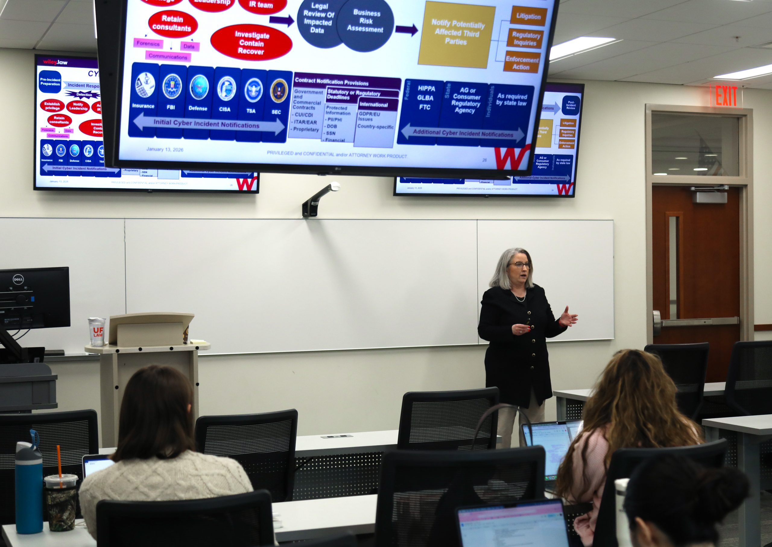 Jaqueline Brown teaches at UF Law's 2026 Compressed Course Week