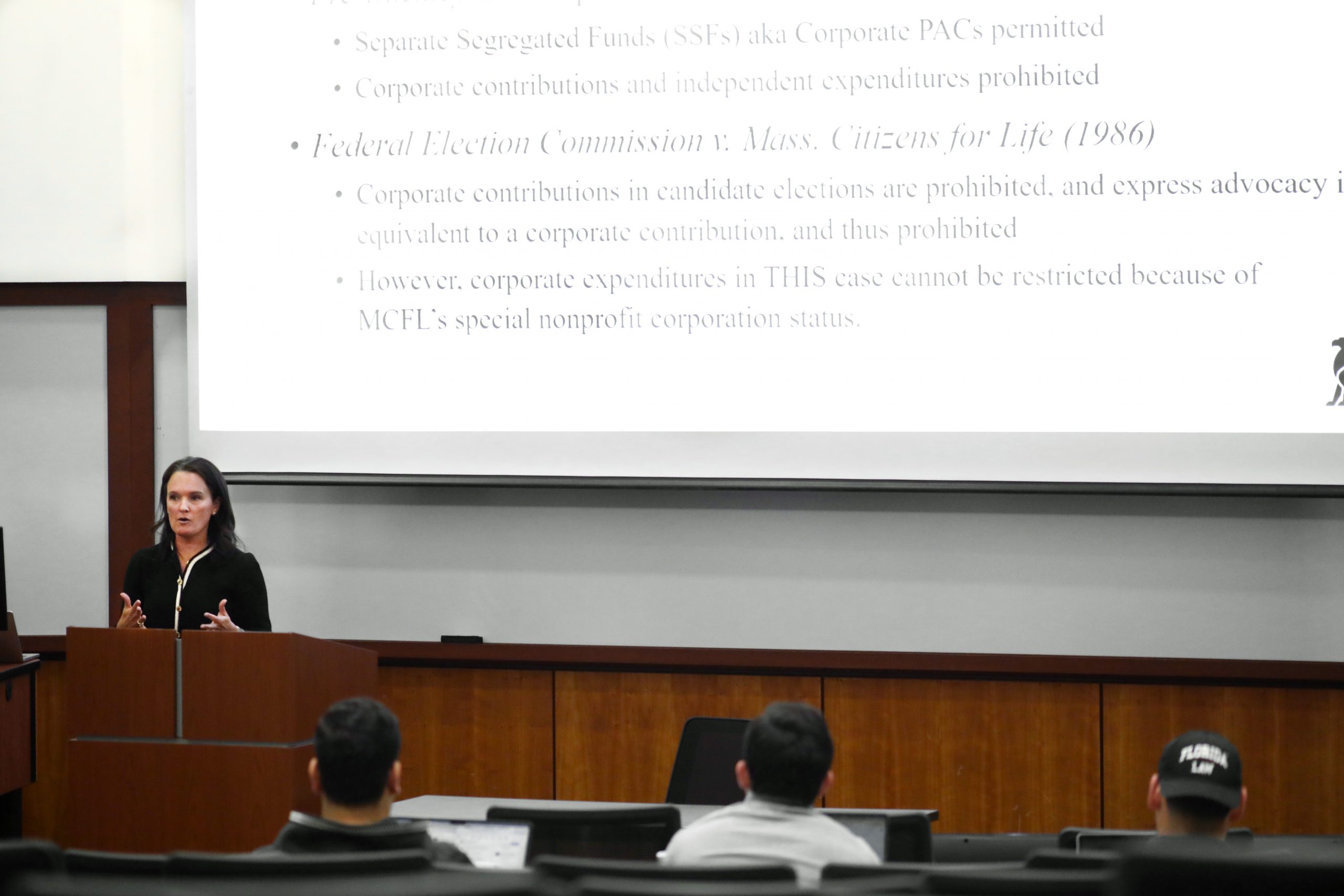 Jessica Furst Johnson teaches at UF Law's 2026 Compressed Course Week