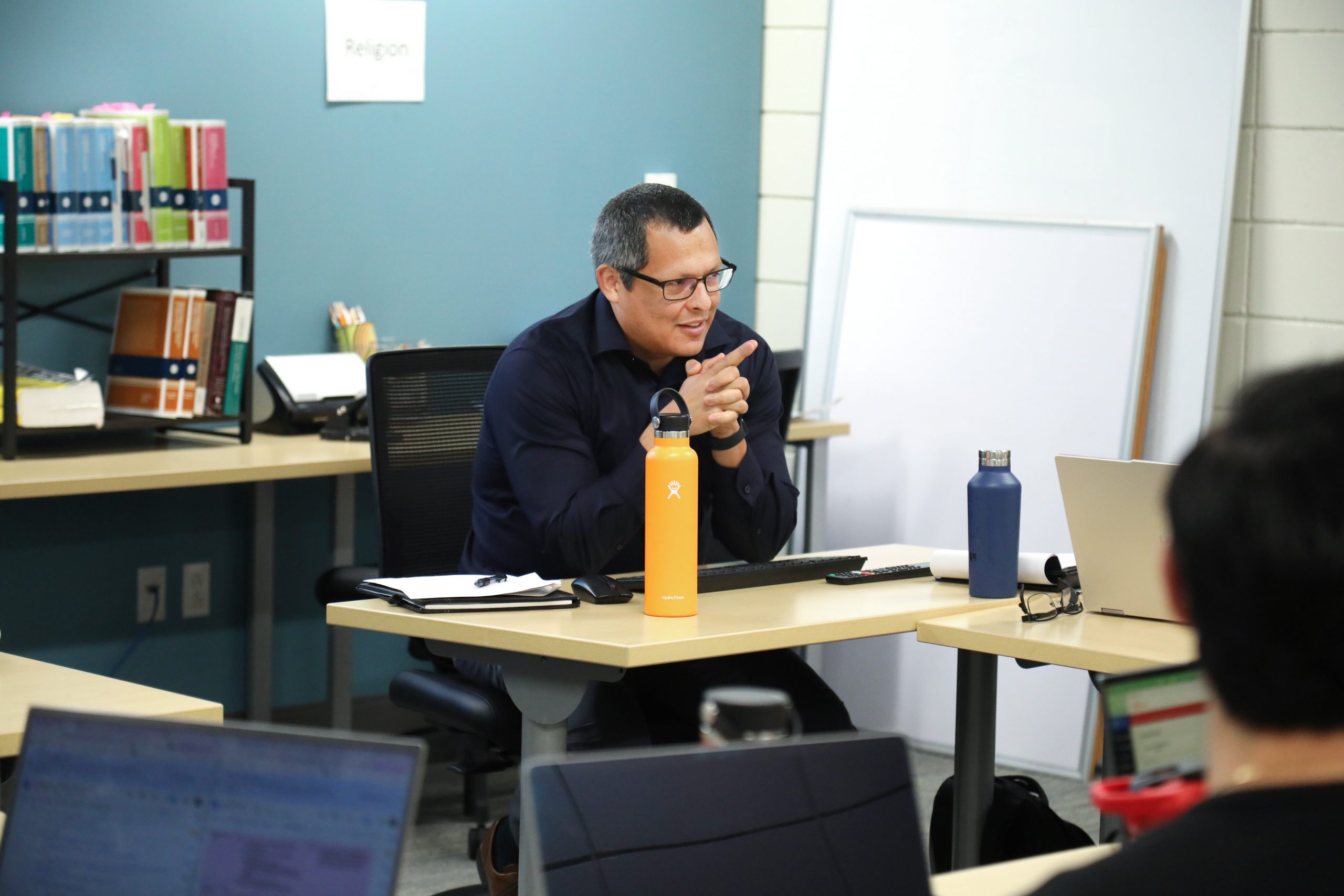 Juan Caballero teaches at UF Law's 2026 Compressed Course Week