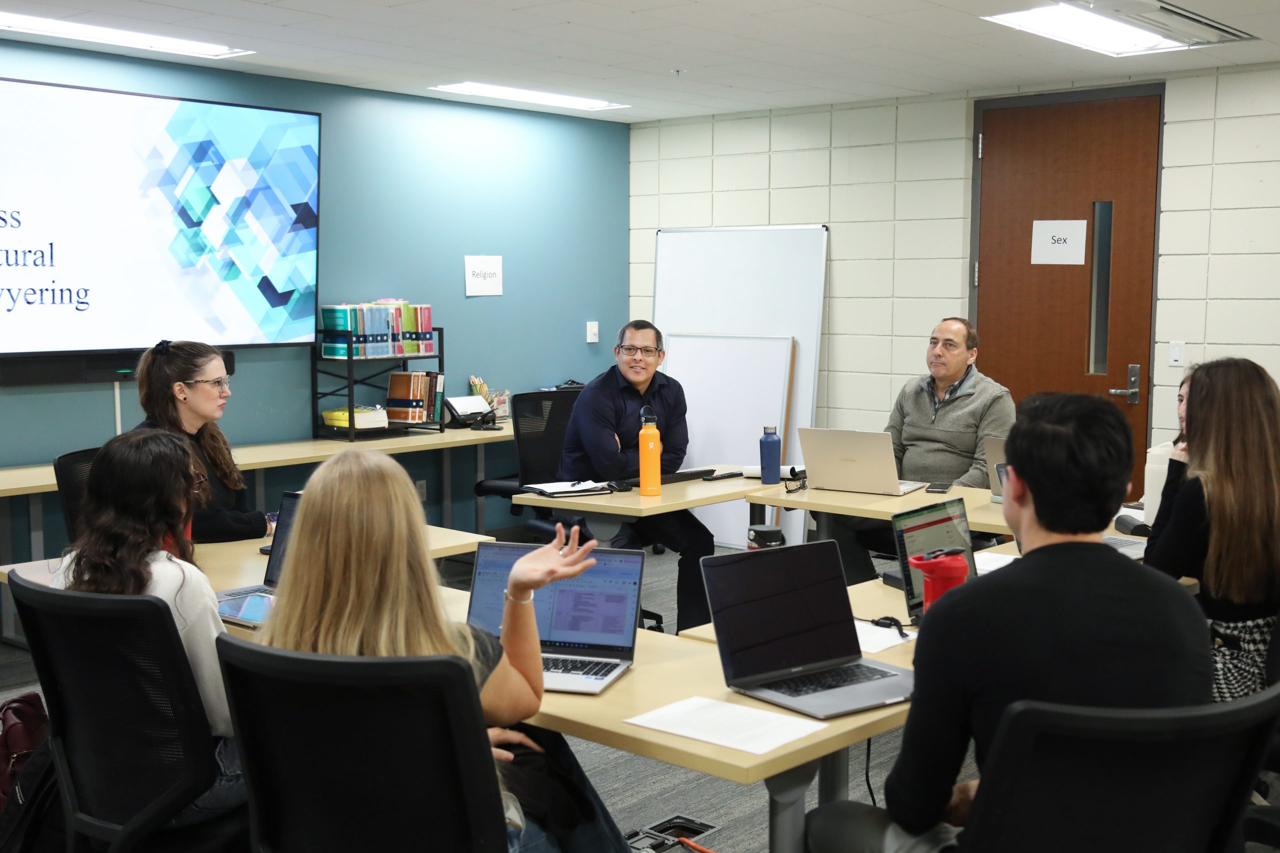 Juan Caballero teaches at UF Law's 2026 Compressed Course Week
