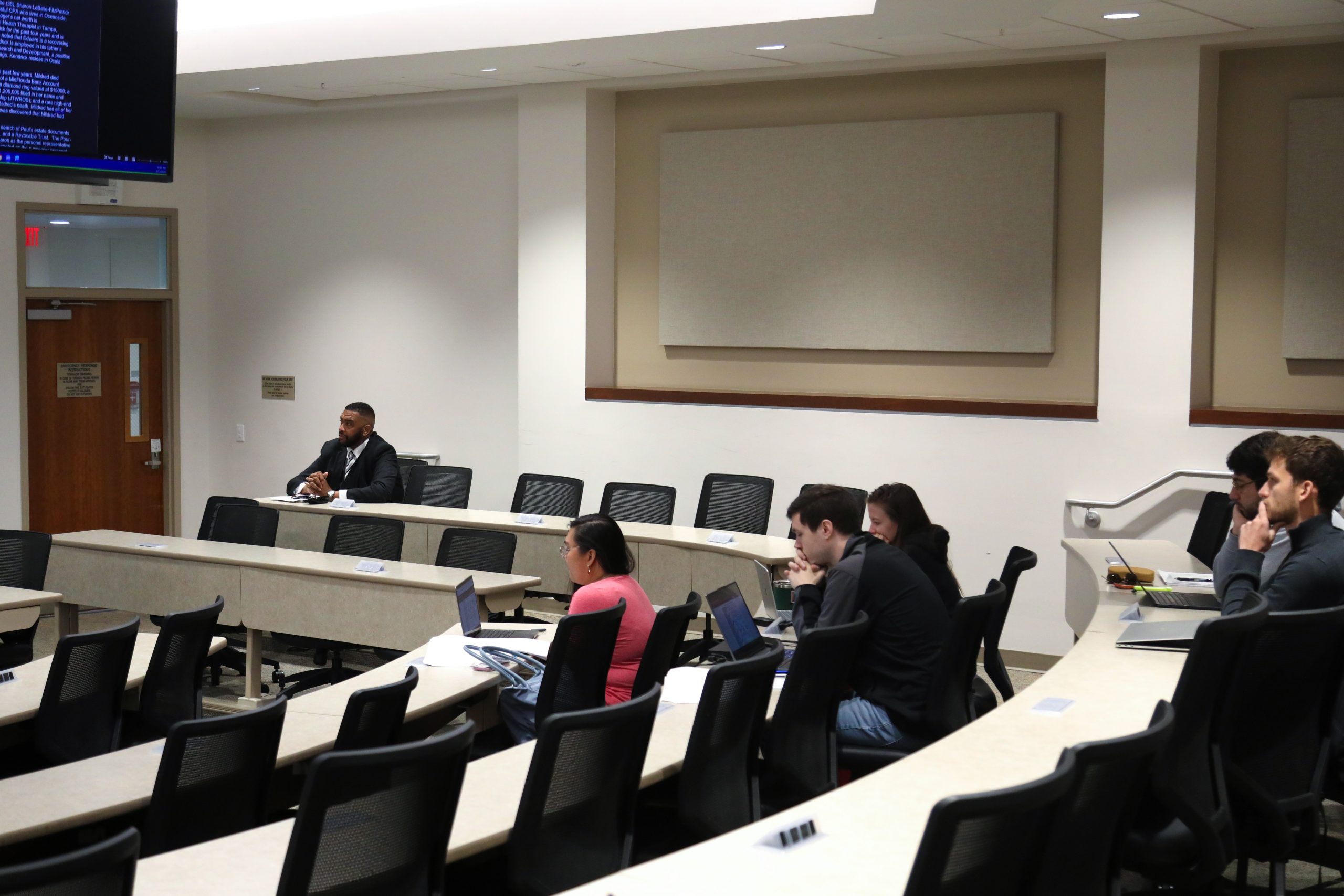 Kenneth Gillespie teaches at UF Law's 2026 Compressed Course Week