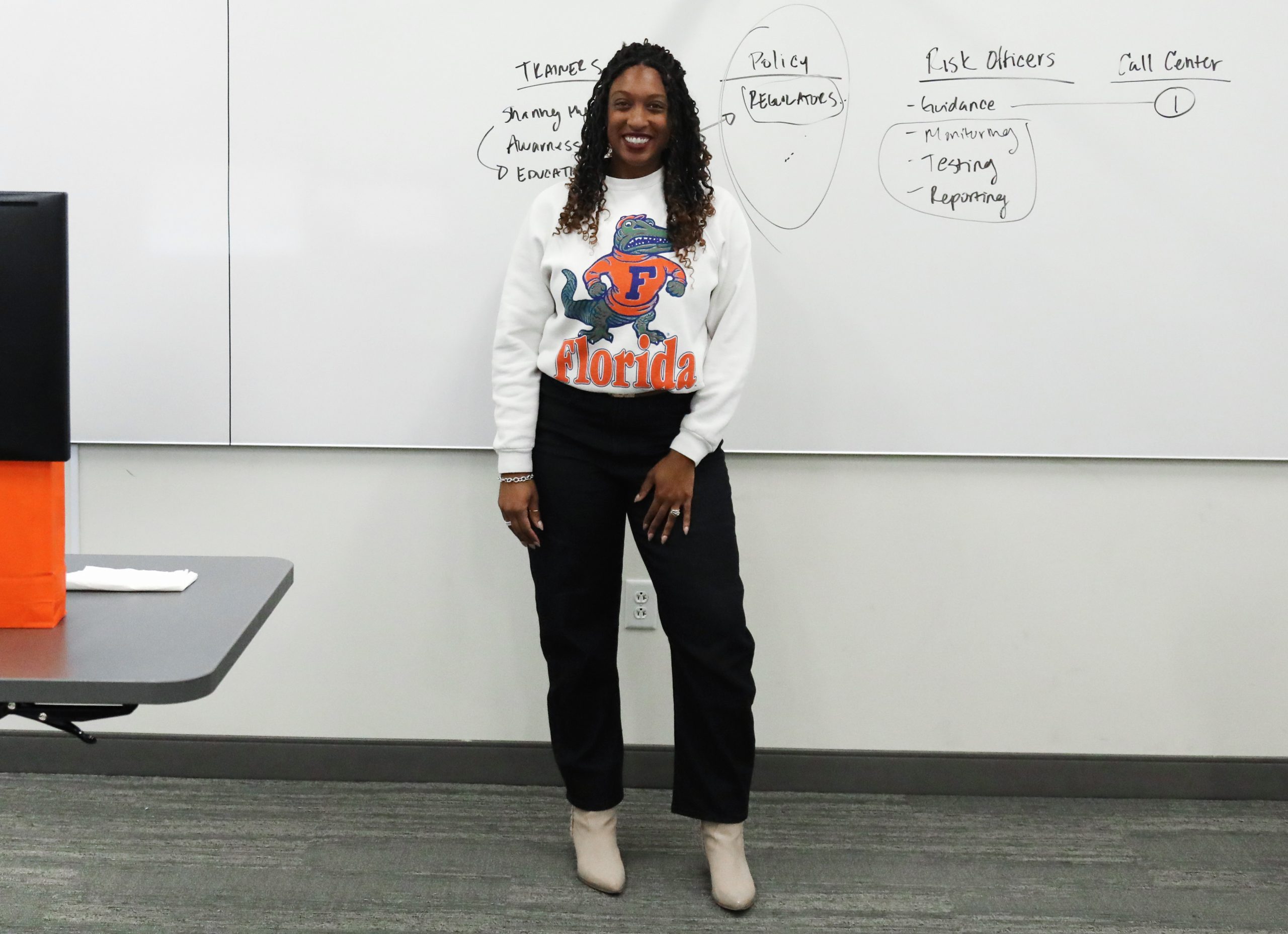 Melanie Hapner teaches at UF Law's 2026 Compressed Course Week