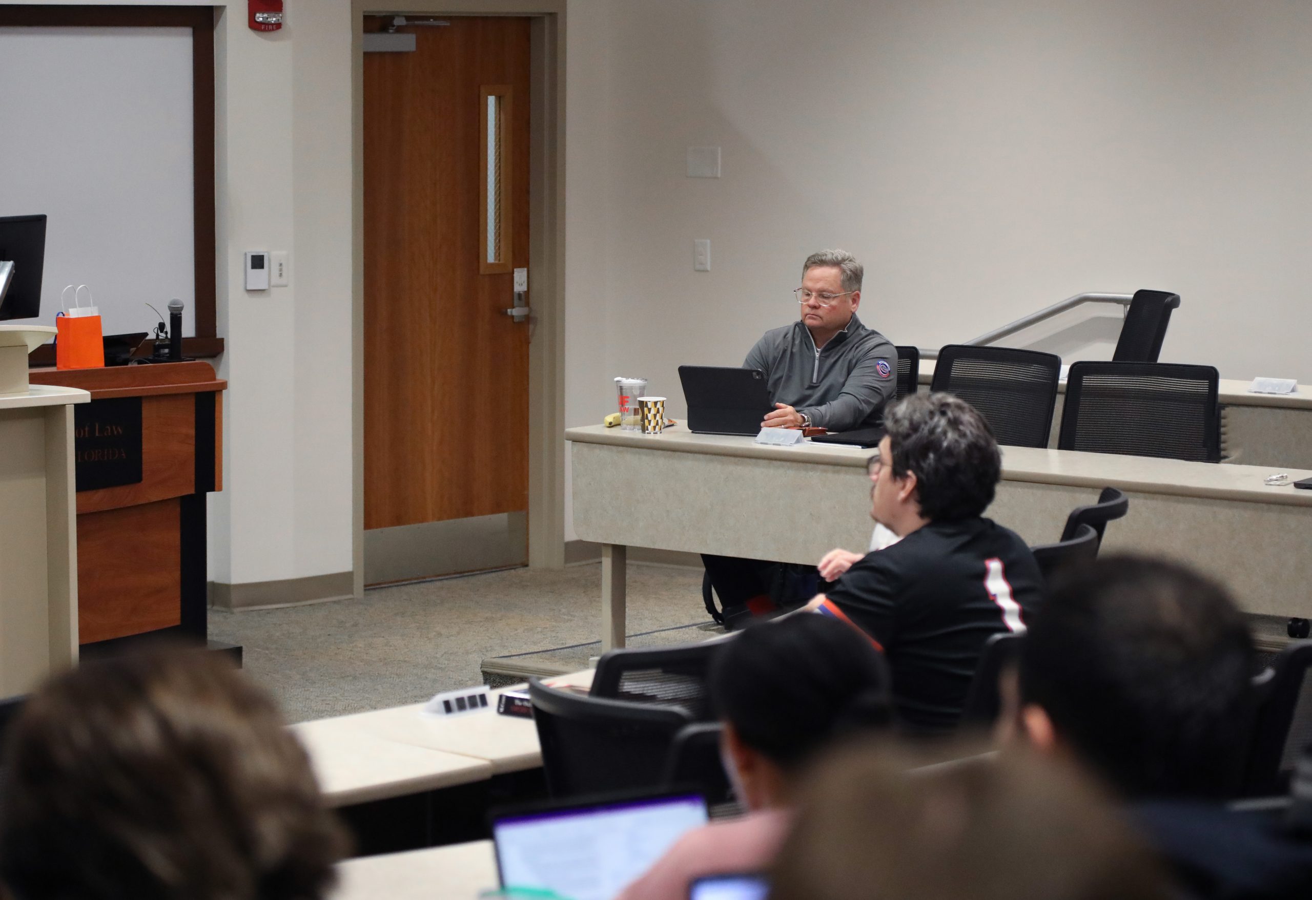 Rick Anderson and Len Brown teach at UF Law's 2026 Compressed Course Week