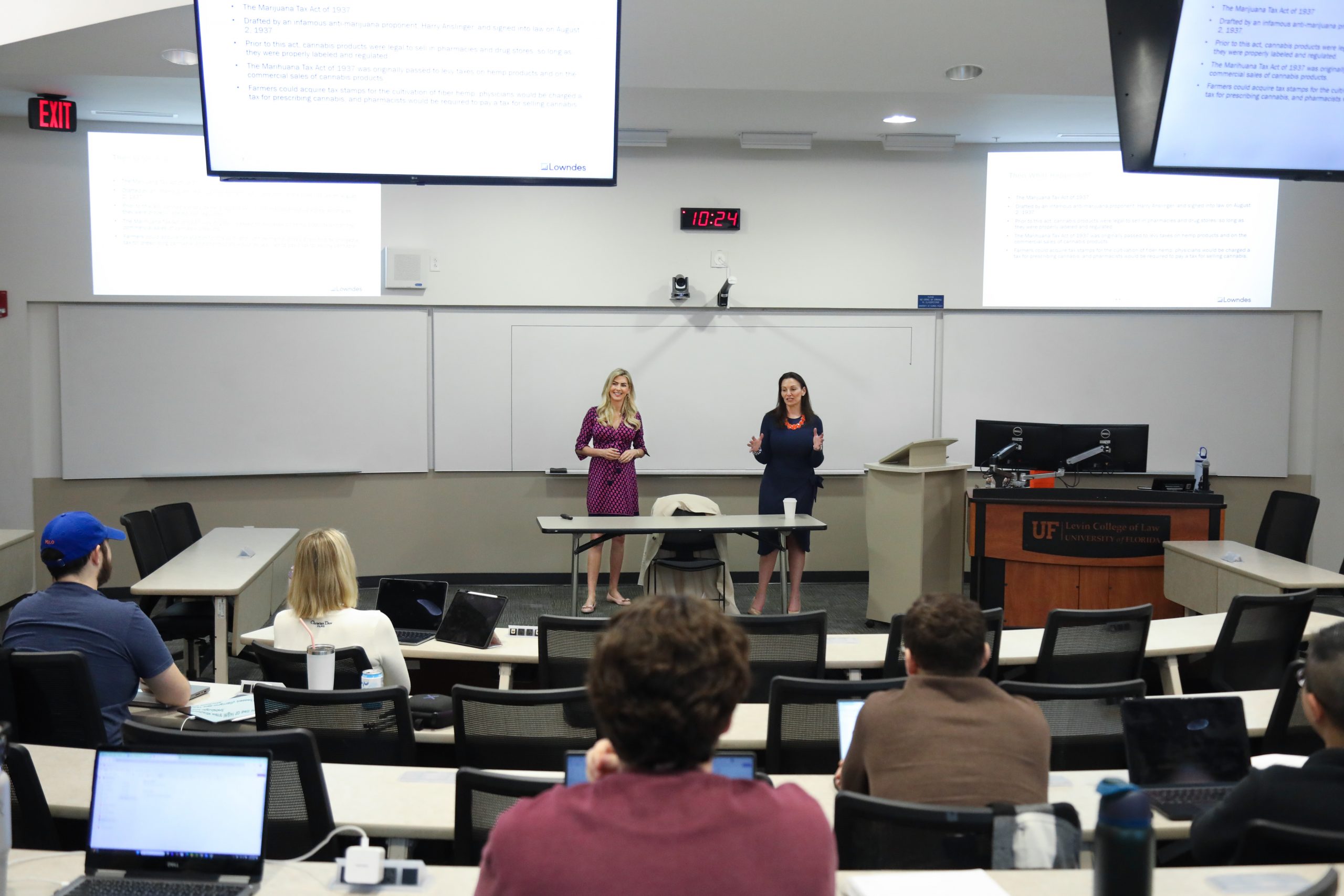 Tara Tedrow teaches at UF Law's 2026 Compressed Course Week