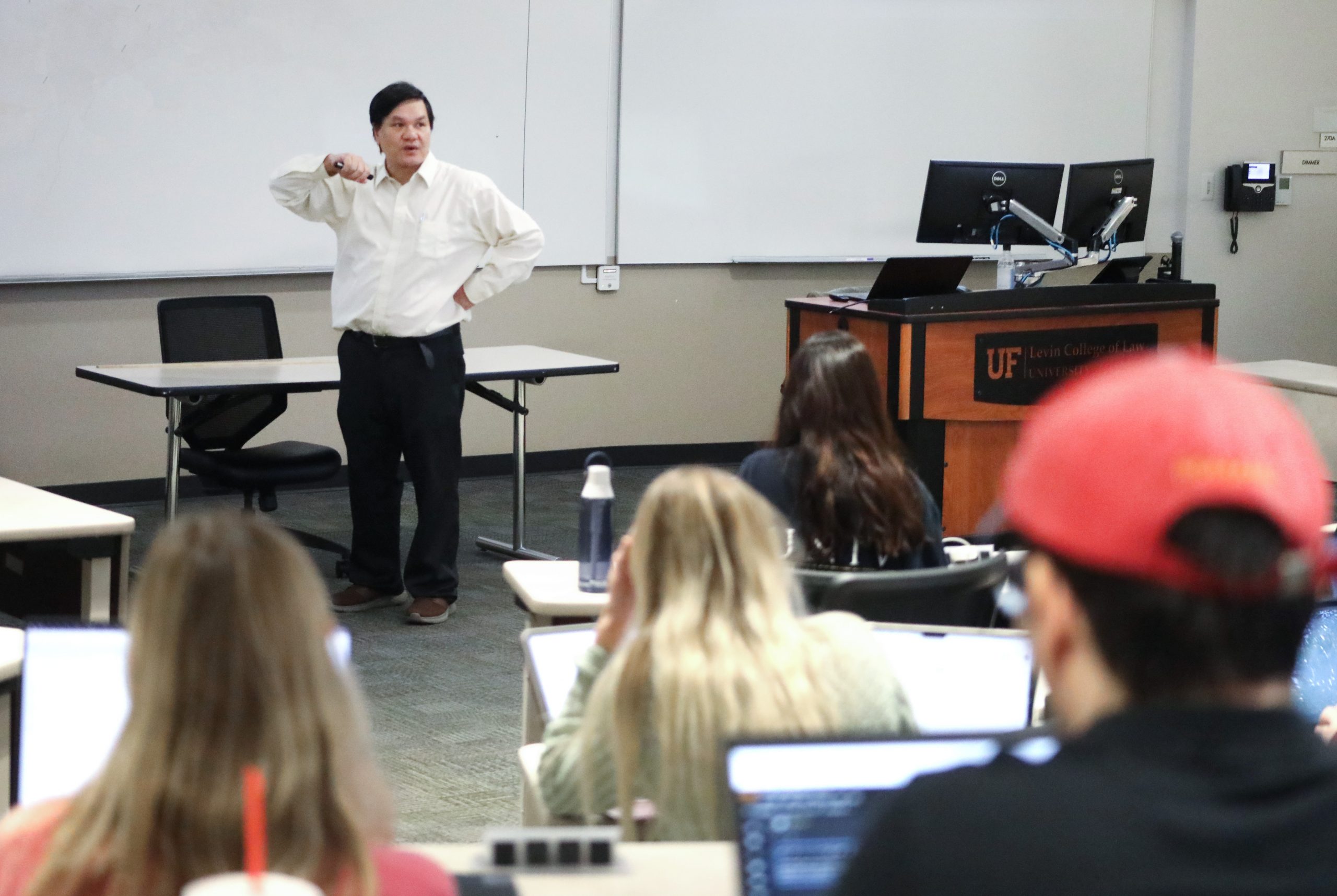 Thinh Nguyen teaches at UF Law's 2026 Compressed Course Week