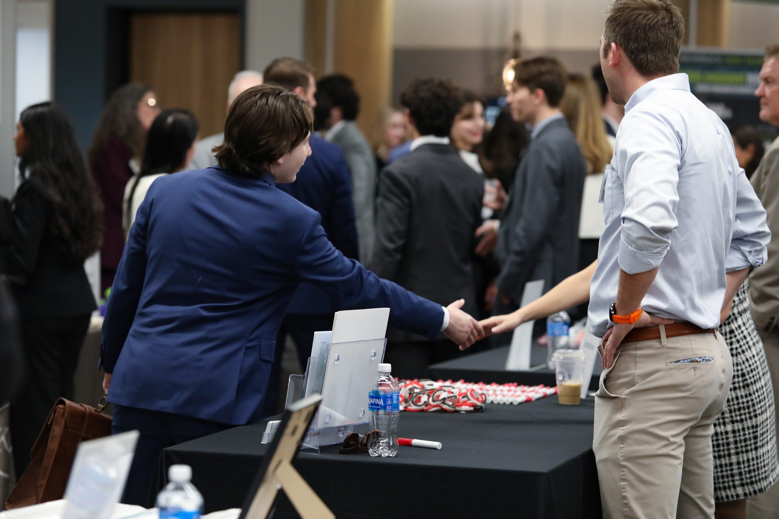 UF Law 1L students met with employers at the 2026 Spring OCPD Networking Event on January 30.