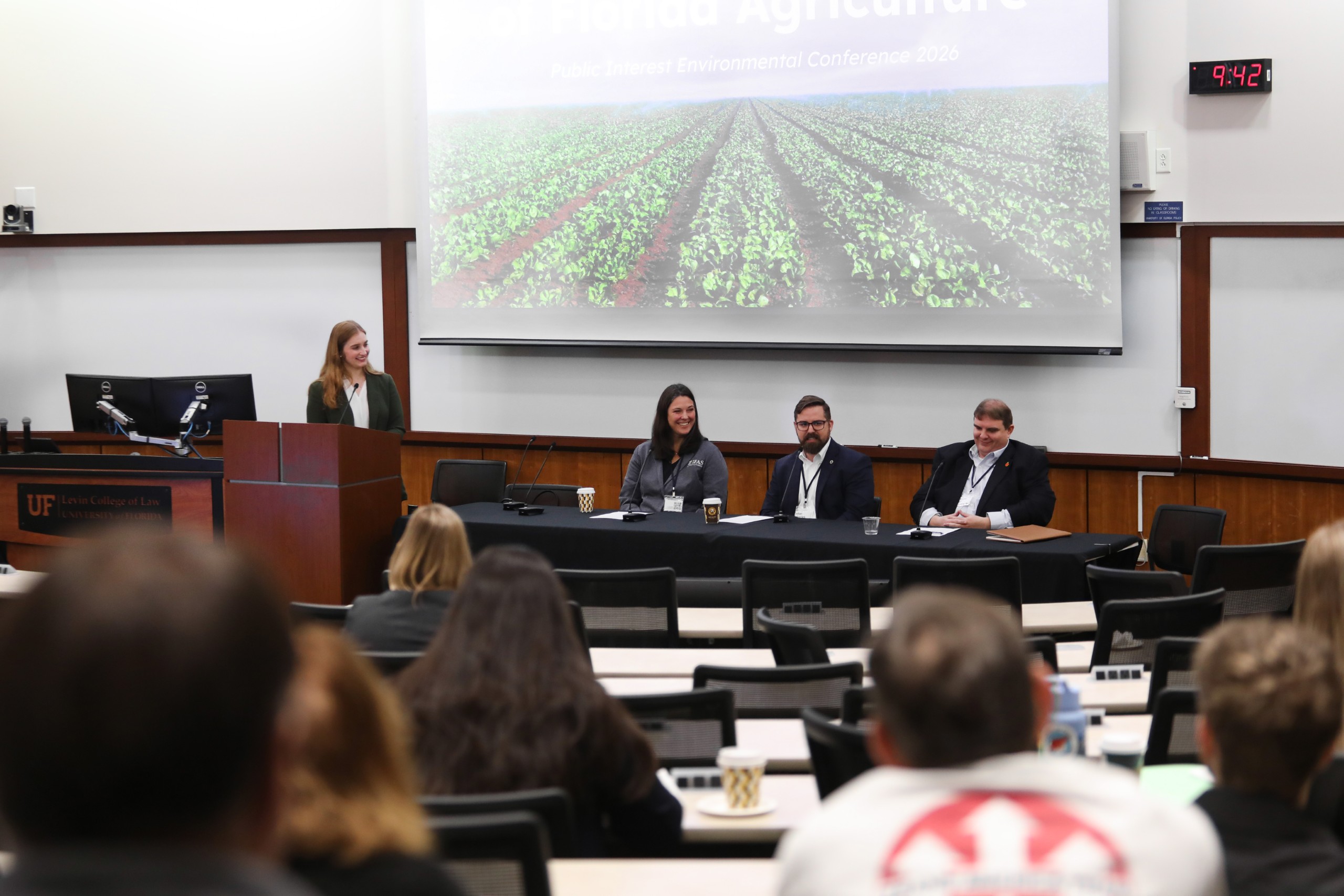 Photo from 2026 Public Interest Environmental Conference at University of Florida Levin College of Law