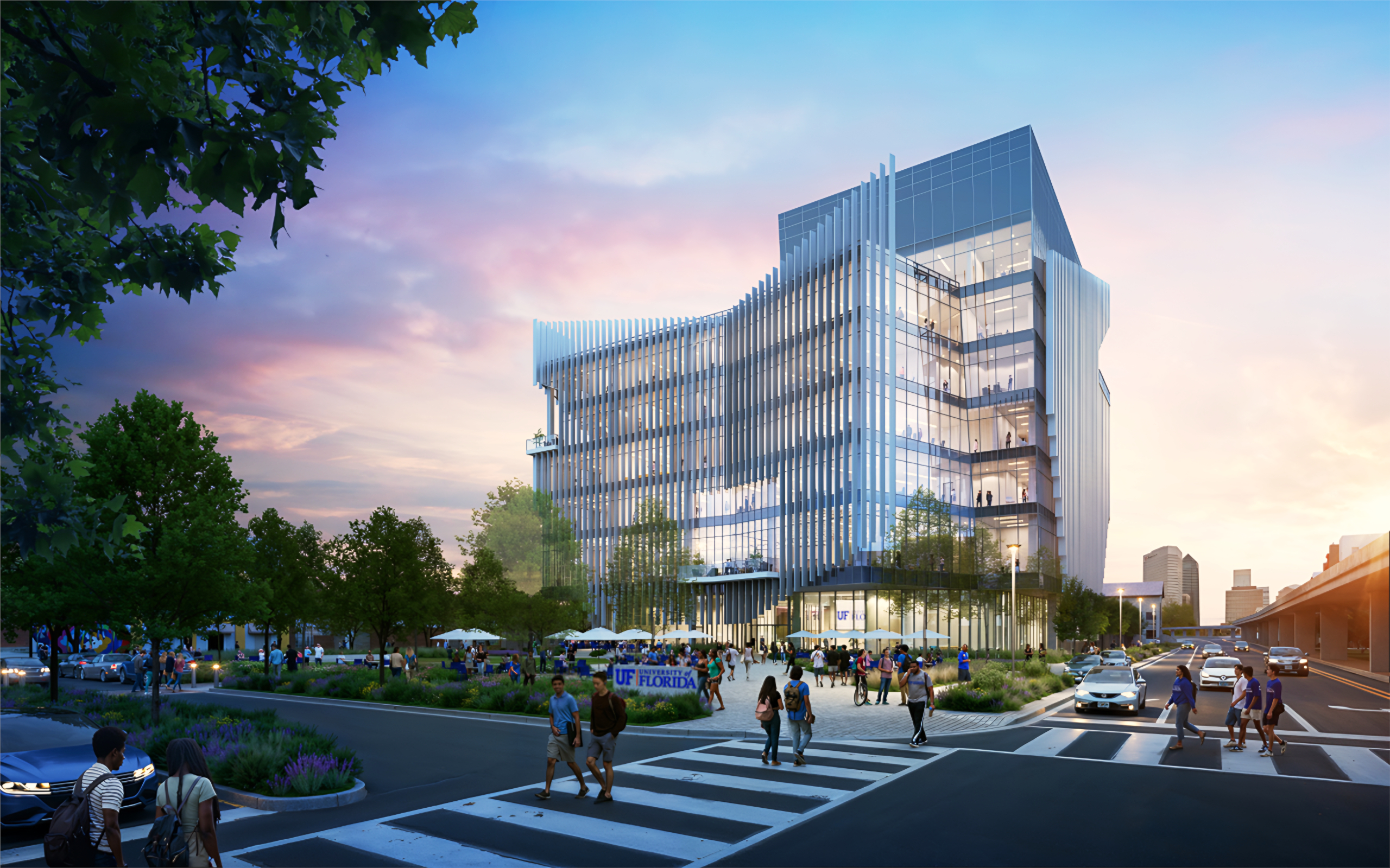Rendering of UF Jacksonville campus